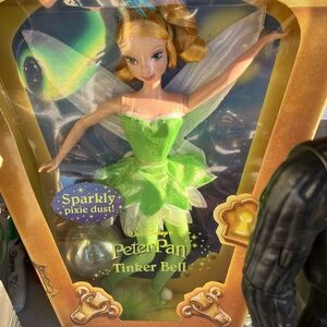 Peter Pan Tinker Bell Doll with Sparkly Wings